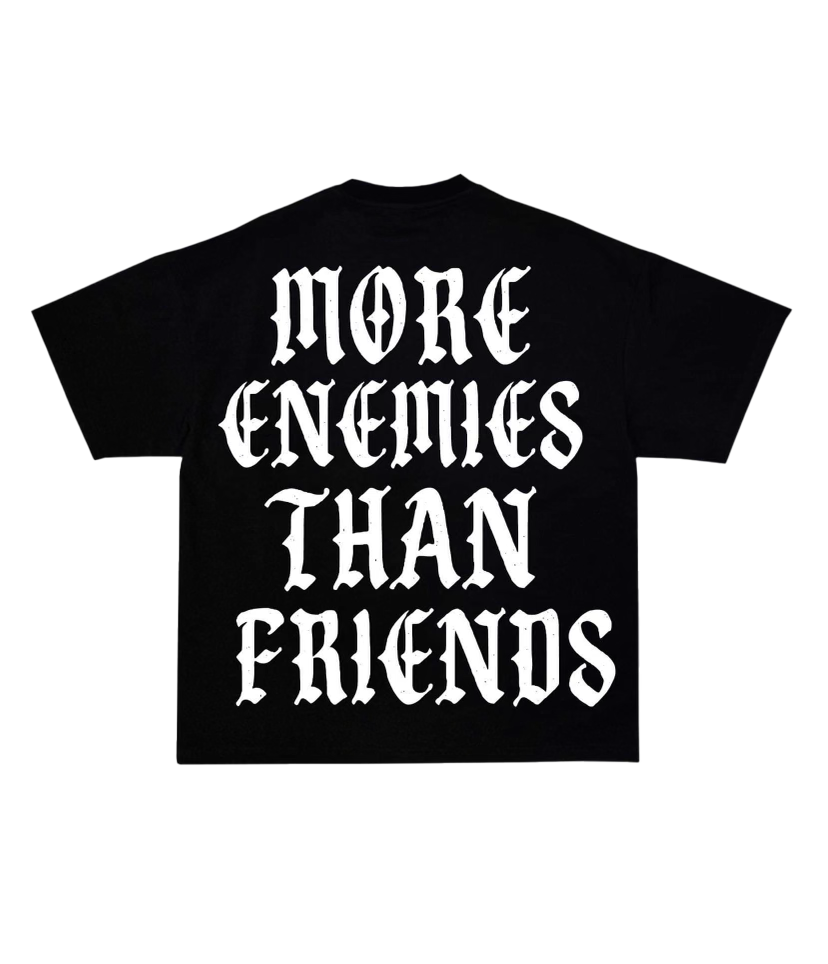 The Public Enemy Tee BLACK