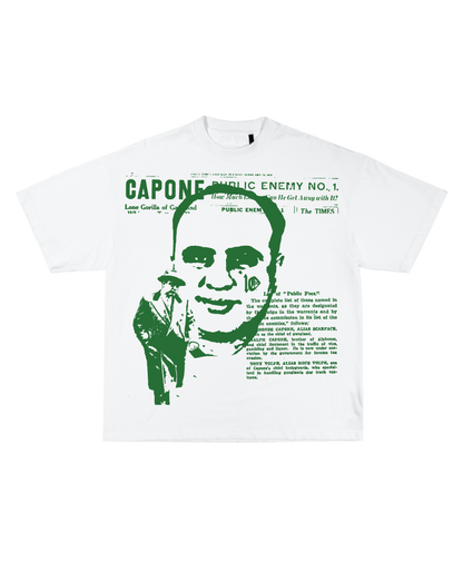 The Public Enemy Tee WHITE