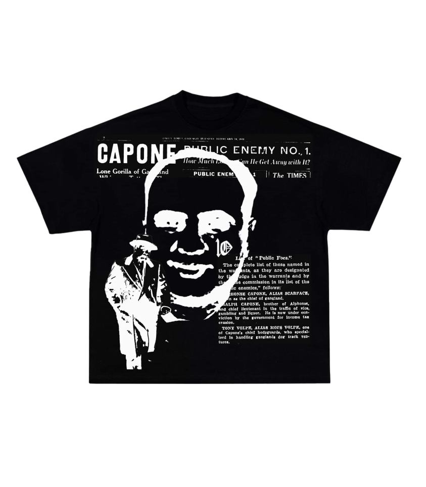 The Public Enemy Tee BLACK